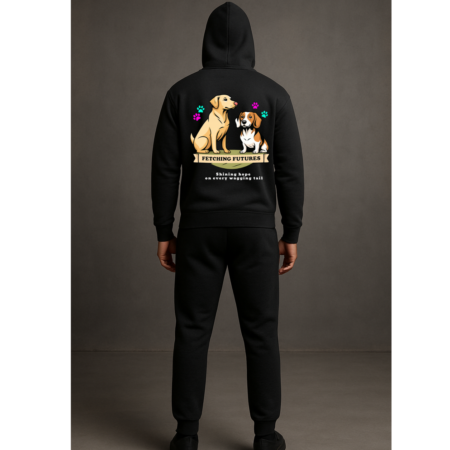 Fetching Futures “Paws of Purpose” Unisex Tracksuit Set