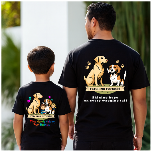 Fetching Futures “Shining Hope” Dog Rescue T-Shirt