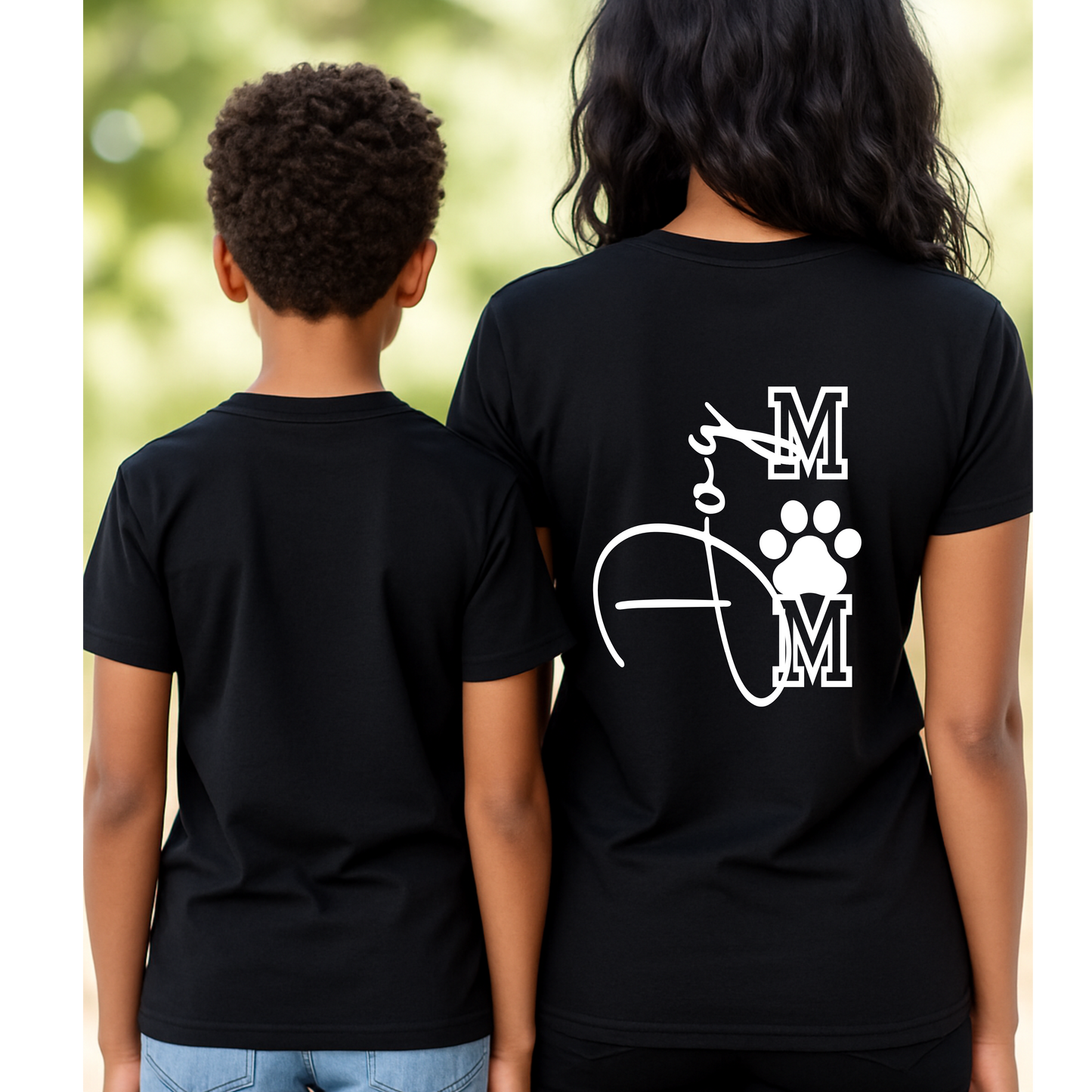 Dog Mom Shirt – Minimal Paw Design Tee