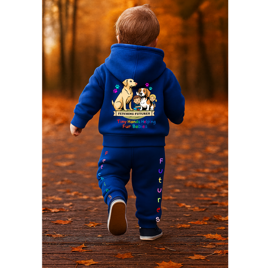 Fetching Futures “Tiny Hands Helping Fur Babies” Kids Jogger Set