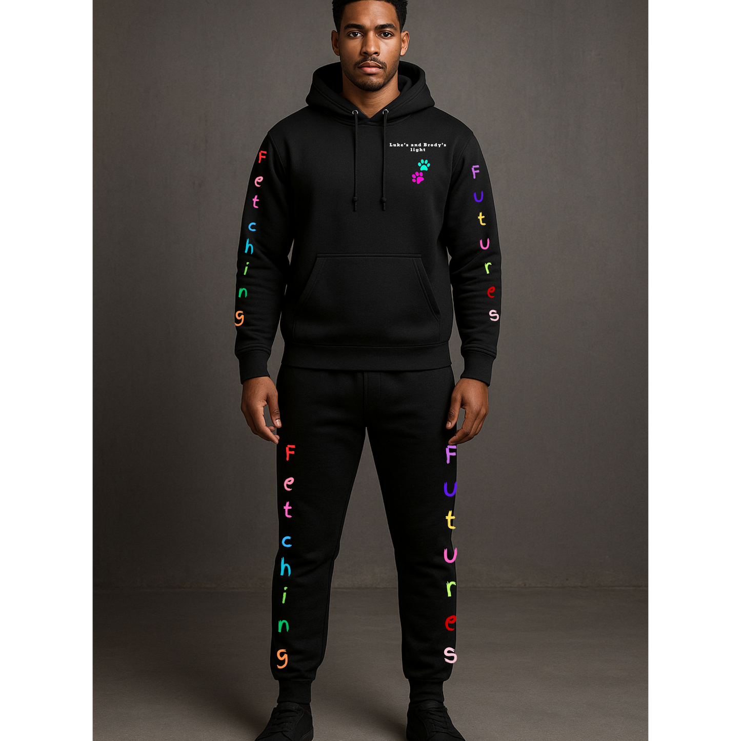 Fetching Futures “Paws of Purpose” Unisex Tracksuit Set